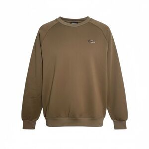 Authentic Avery Hunting Apparel Mens Small Oversized Brown Fleece Sweatshirt